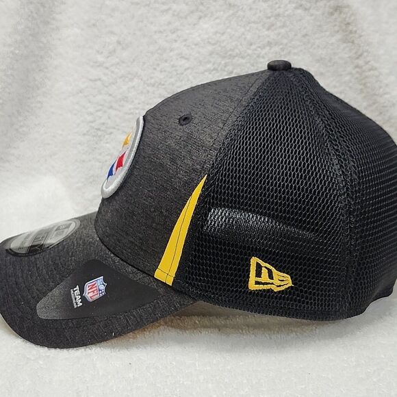 New Era 39Thirty Pittsburgh Steelers SCUBA Stretchfit Hats - New - Picture 3 of 9